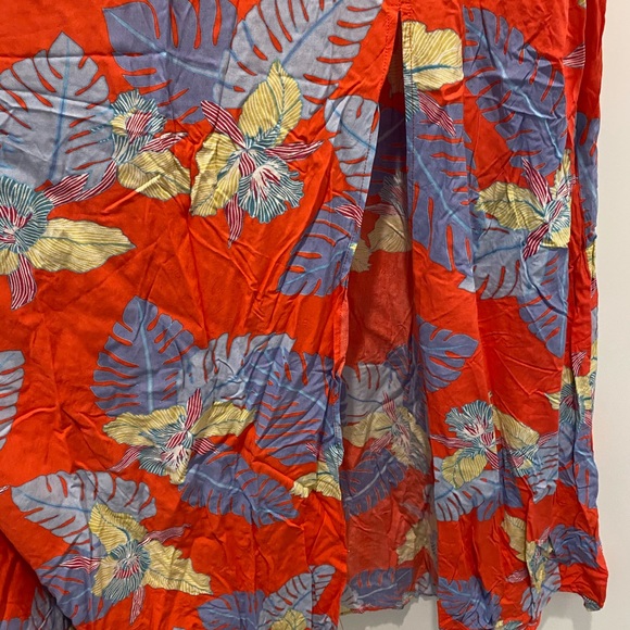 😁 Floral spring dress with pockets and a slit - Picture 4 of 7